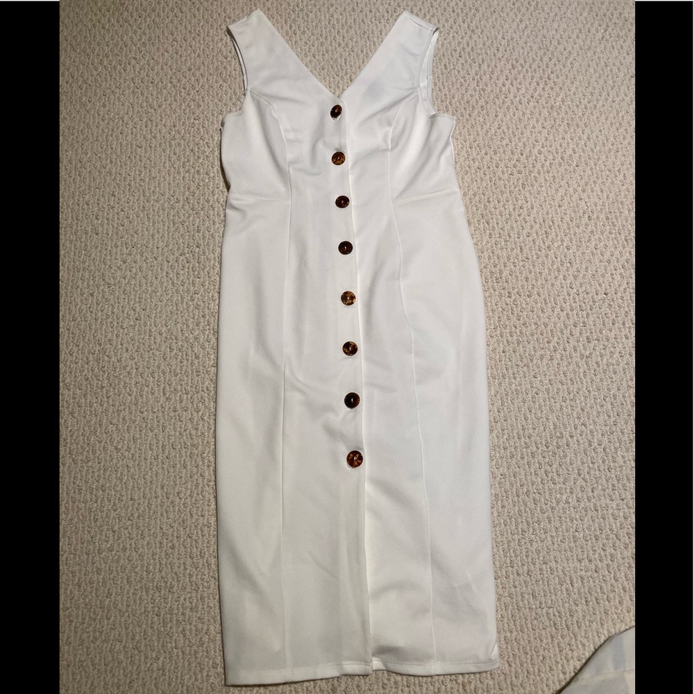 Elegant ASOS white dress